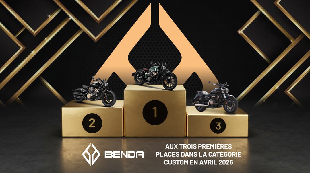 BENDA est n°2 du segment Custom en France !!!